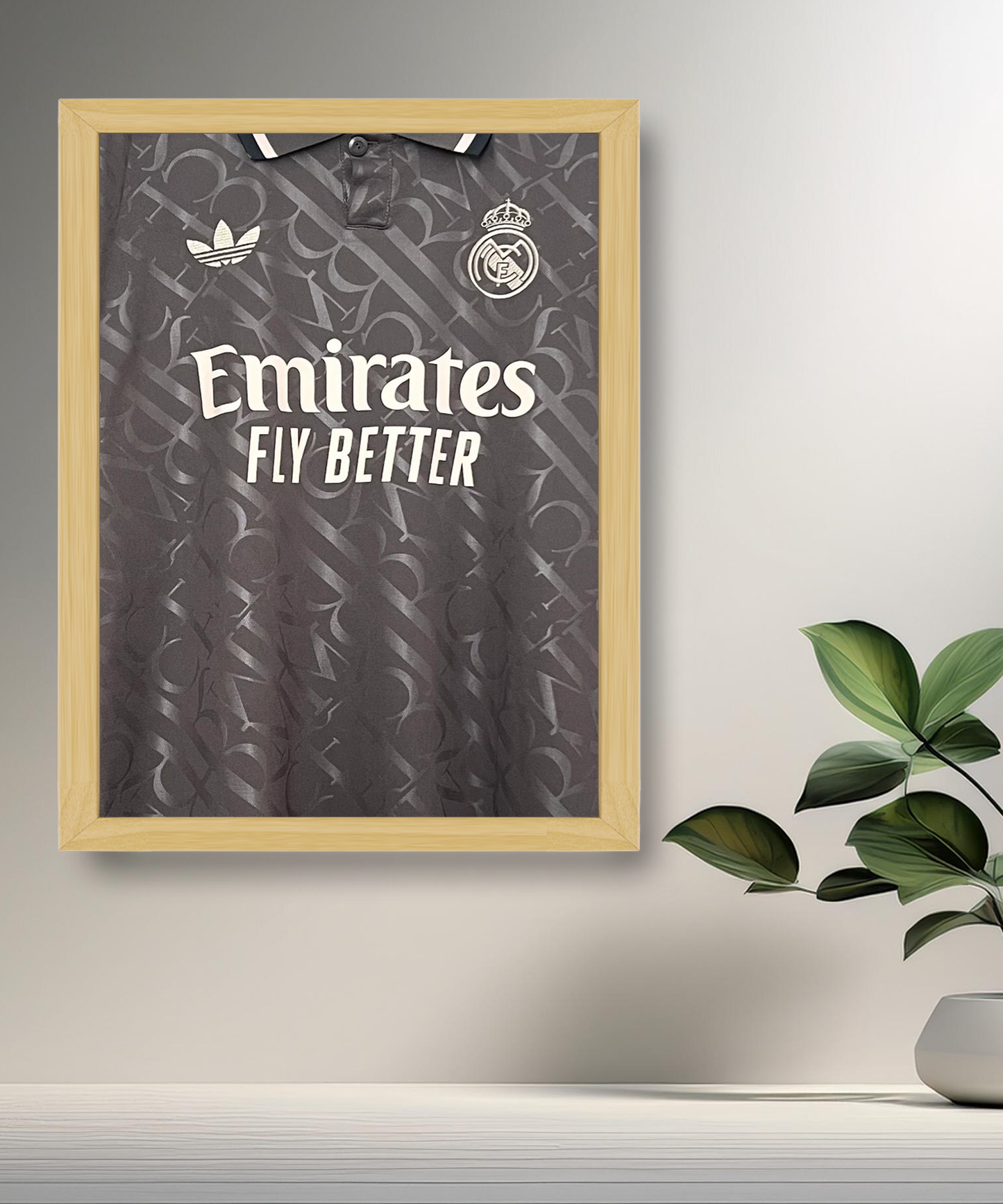Real Madrid 2025 Trikot-Fotorahmen