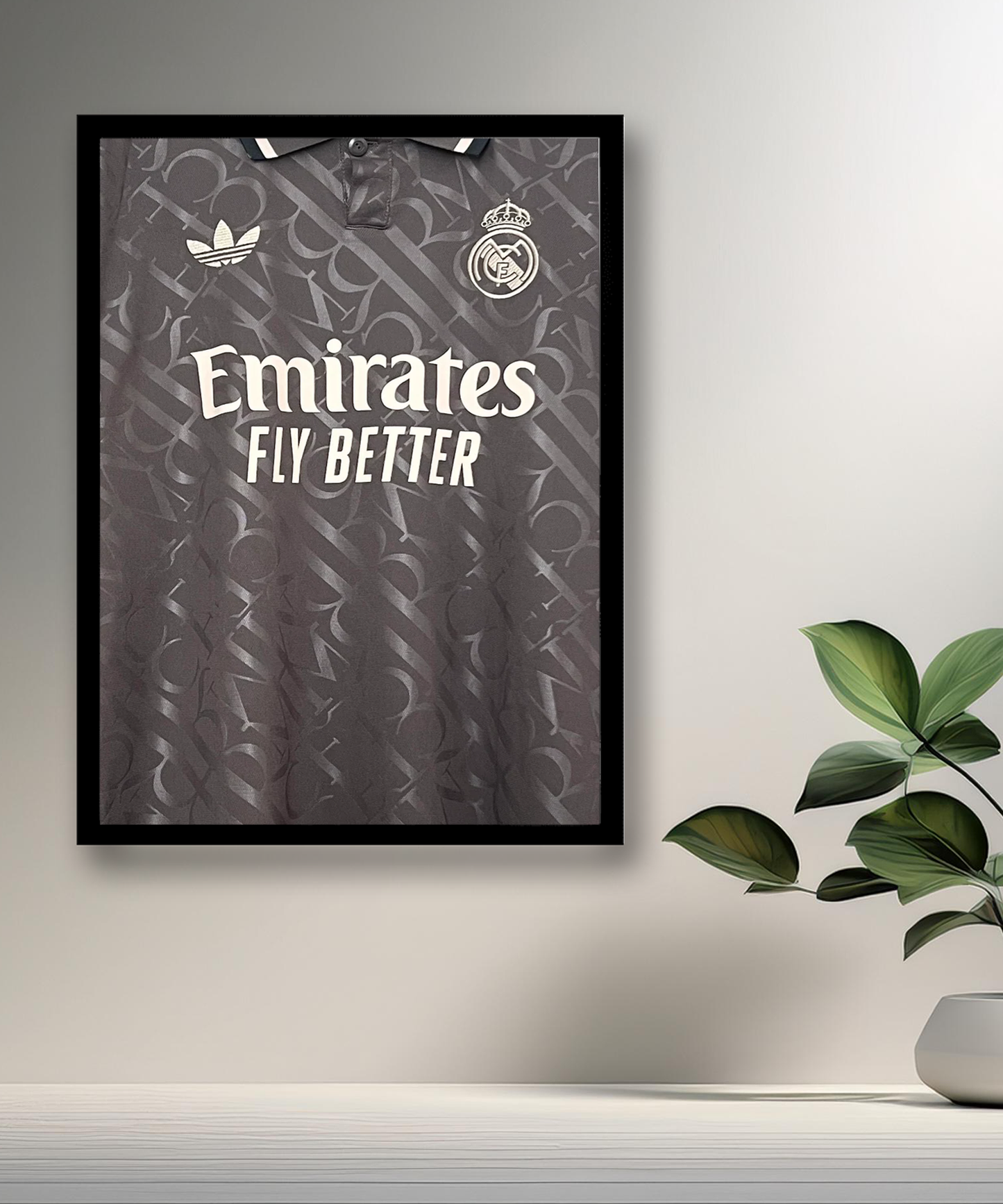 Real Madrid 2025 Trikot-Fotorahmen