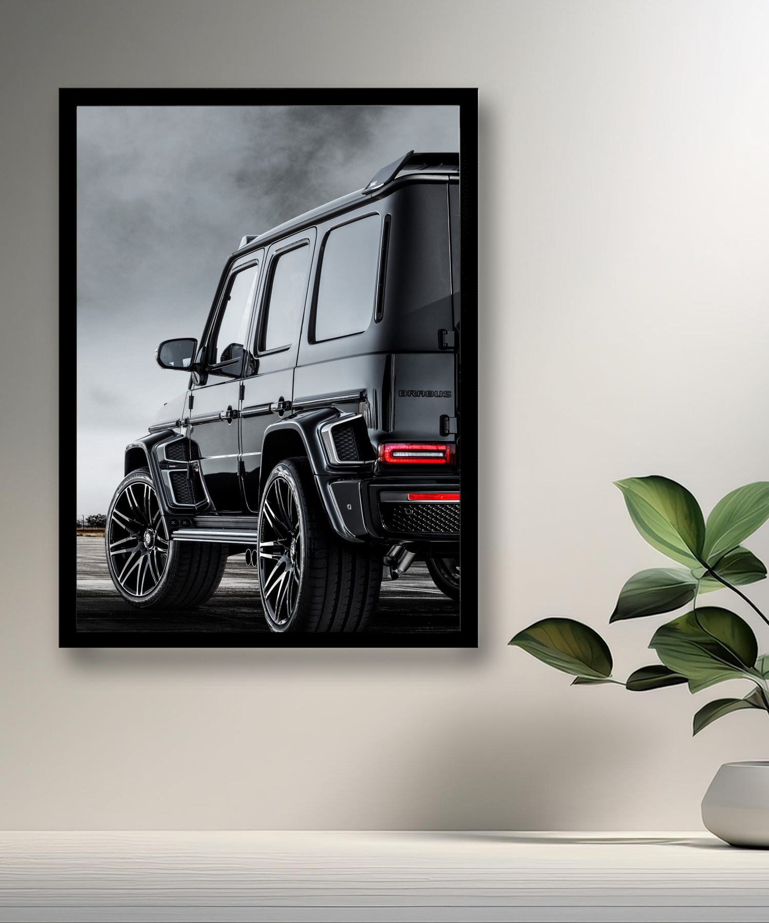 Cadre photo Mercedes Classe G Brabus