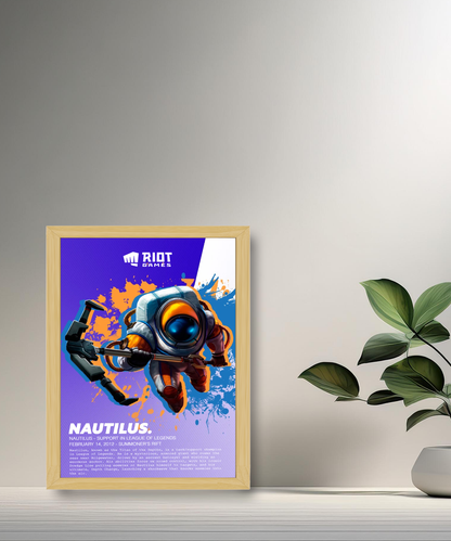 Nautilus League of Legends-Fotorahmen