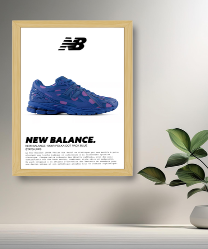 New Balance 1906R Polka Dot Pack Blauer Fotorahmen 