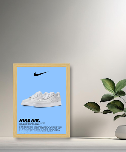 Nike Air Force 1 Low Jason's Mask Fotorahmen 