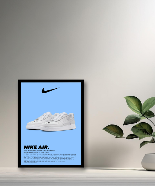 Nike Air Force 1 Low Jason's Mask Fotorahmen 