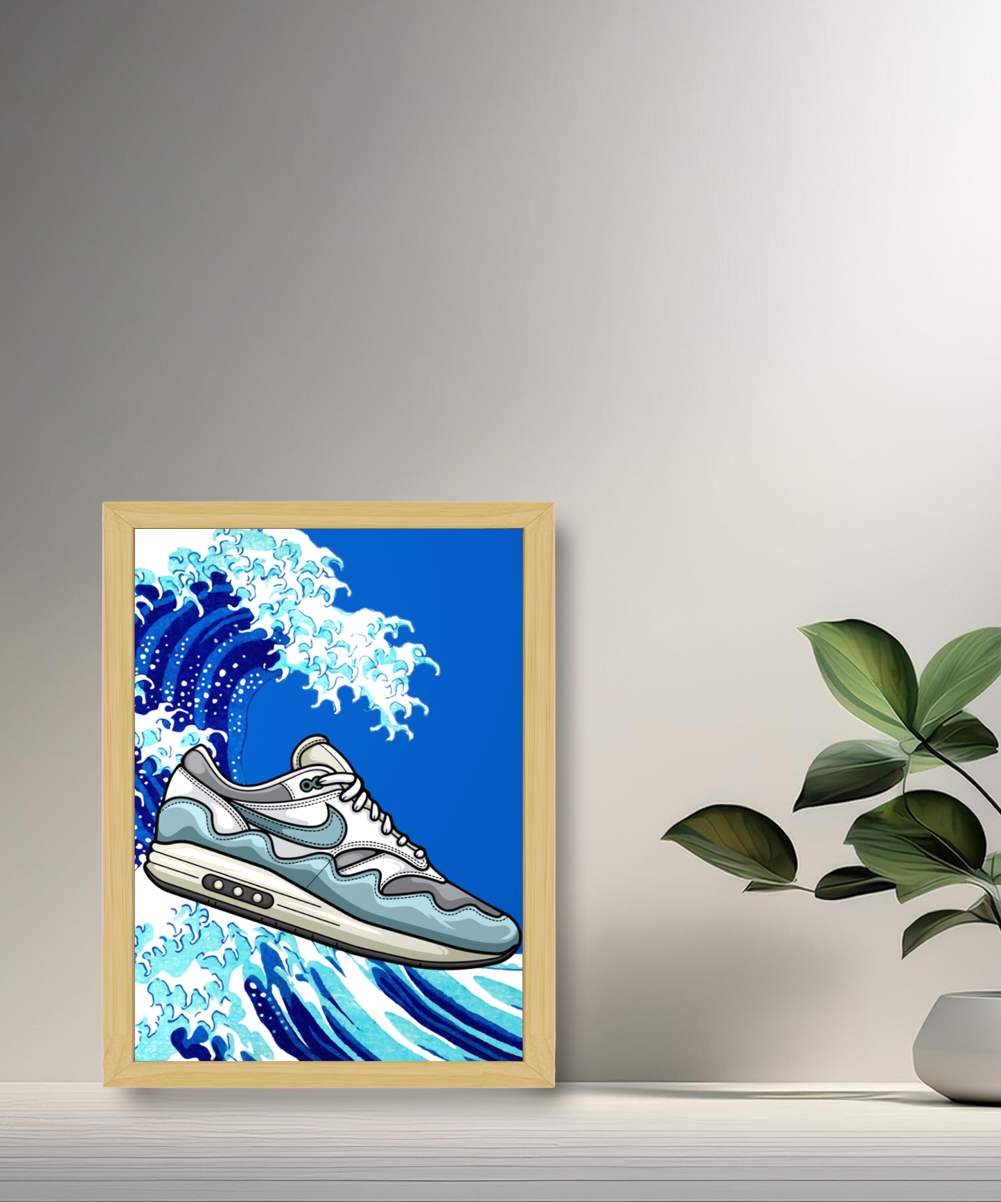 Cadre photo Nike Air Max Patta bleu