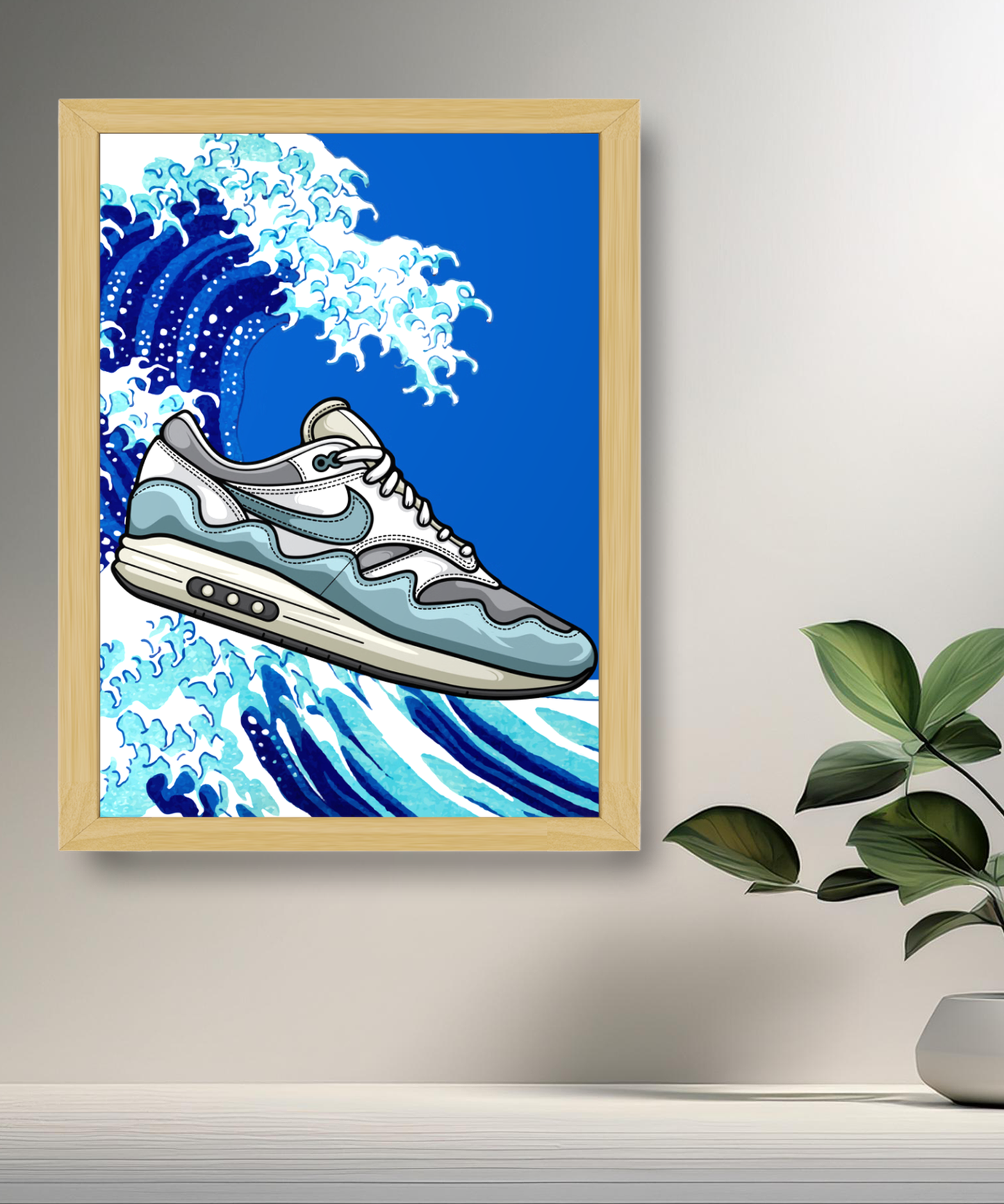 Cadre photo Nike Air Max Patta bleu