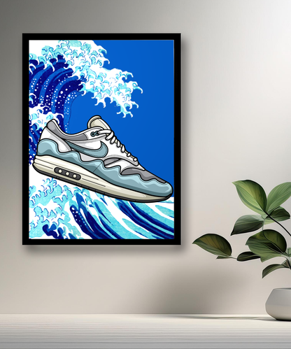 Cadre photo Nike Air Max Patta bleu
