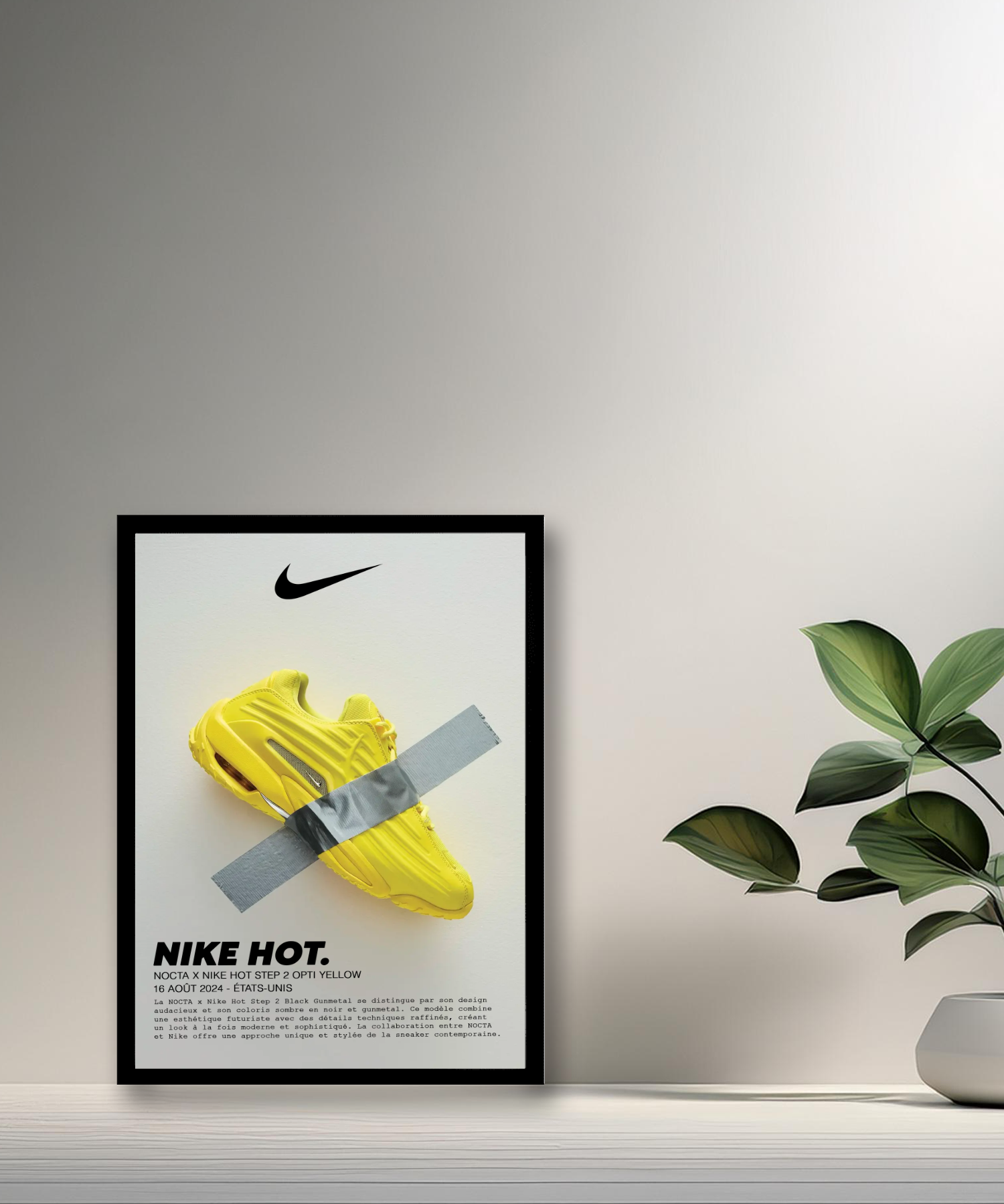 Cadre photo Nike Nocta Hot Step 2 Opti Yellow