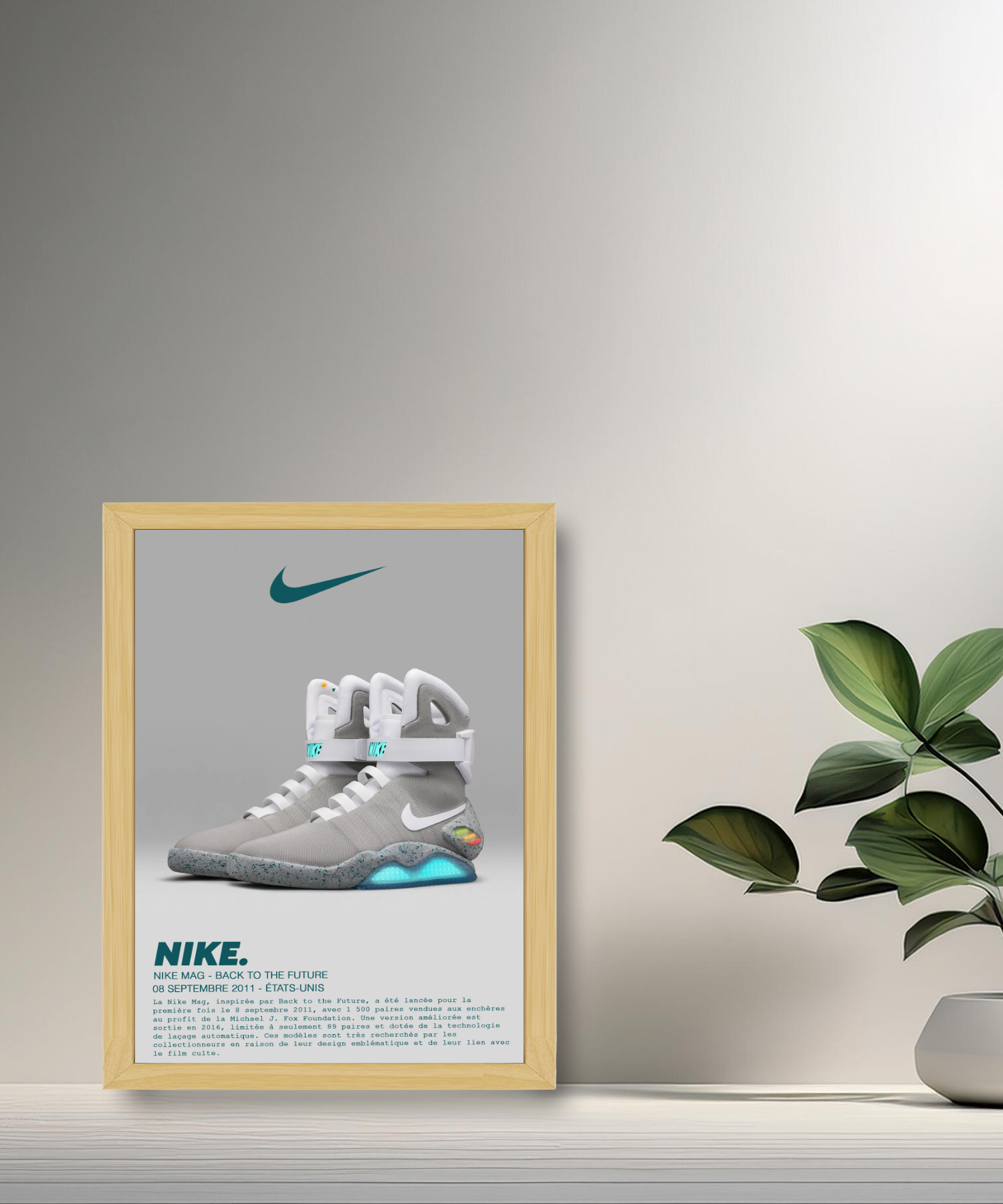 Cadre photo Nike MAG Back To The Future