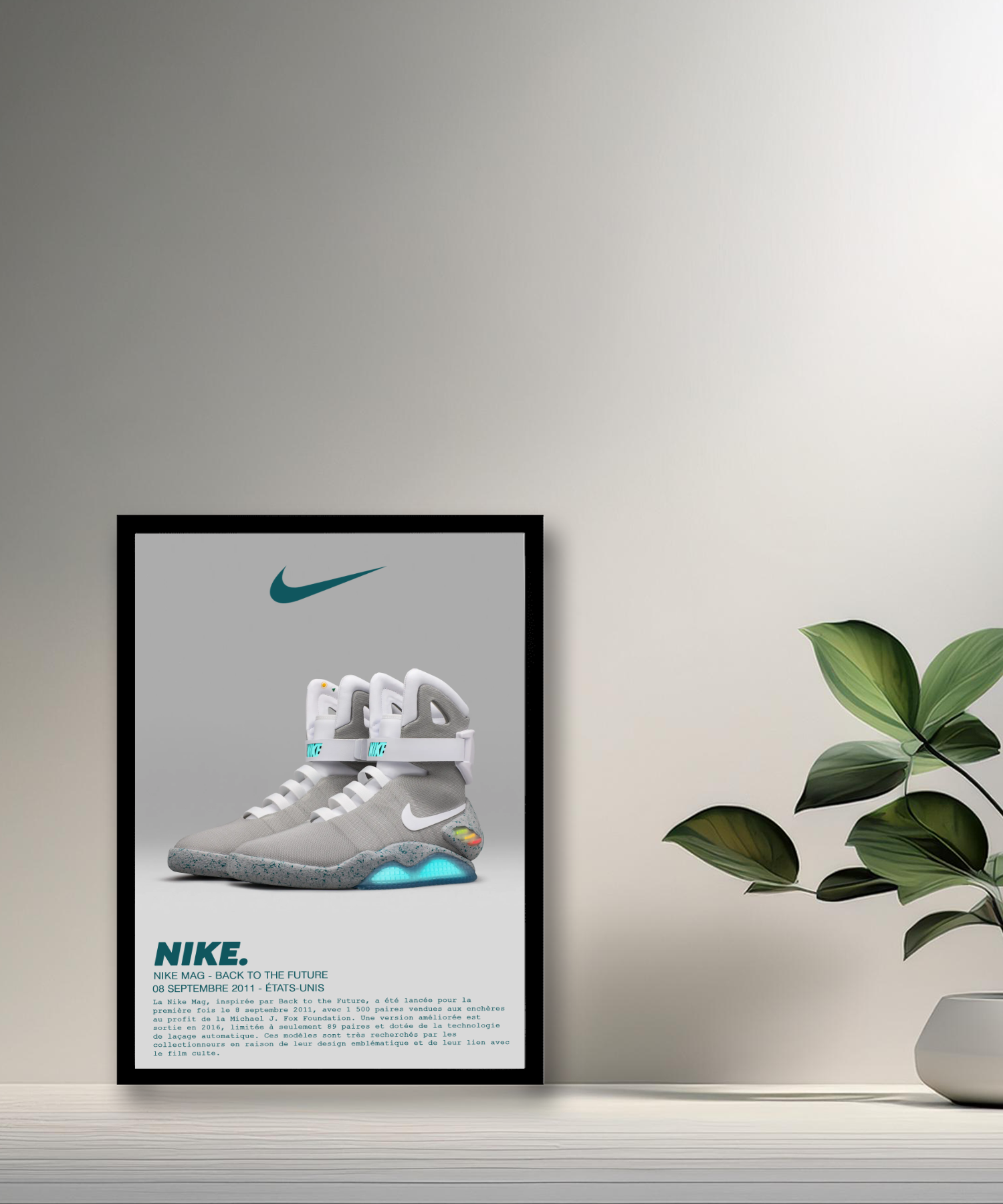 Cadre photo Nike MAG Back To The Future