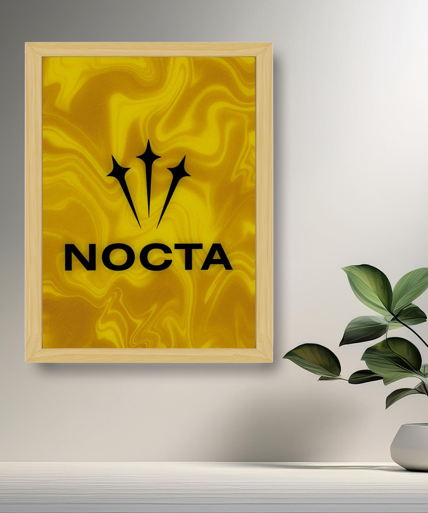 Cadre photo Nocta jaune