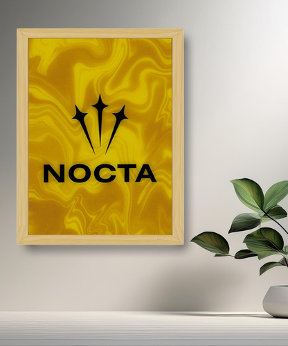 Cadre photo Nocta jaune