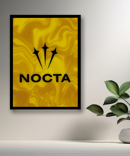 Cadre photo Nocta jaune