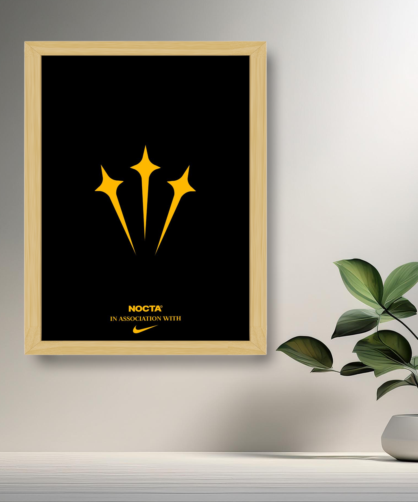 Cadre photo Nocta x Nike