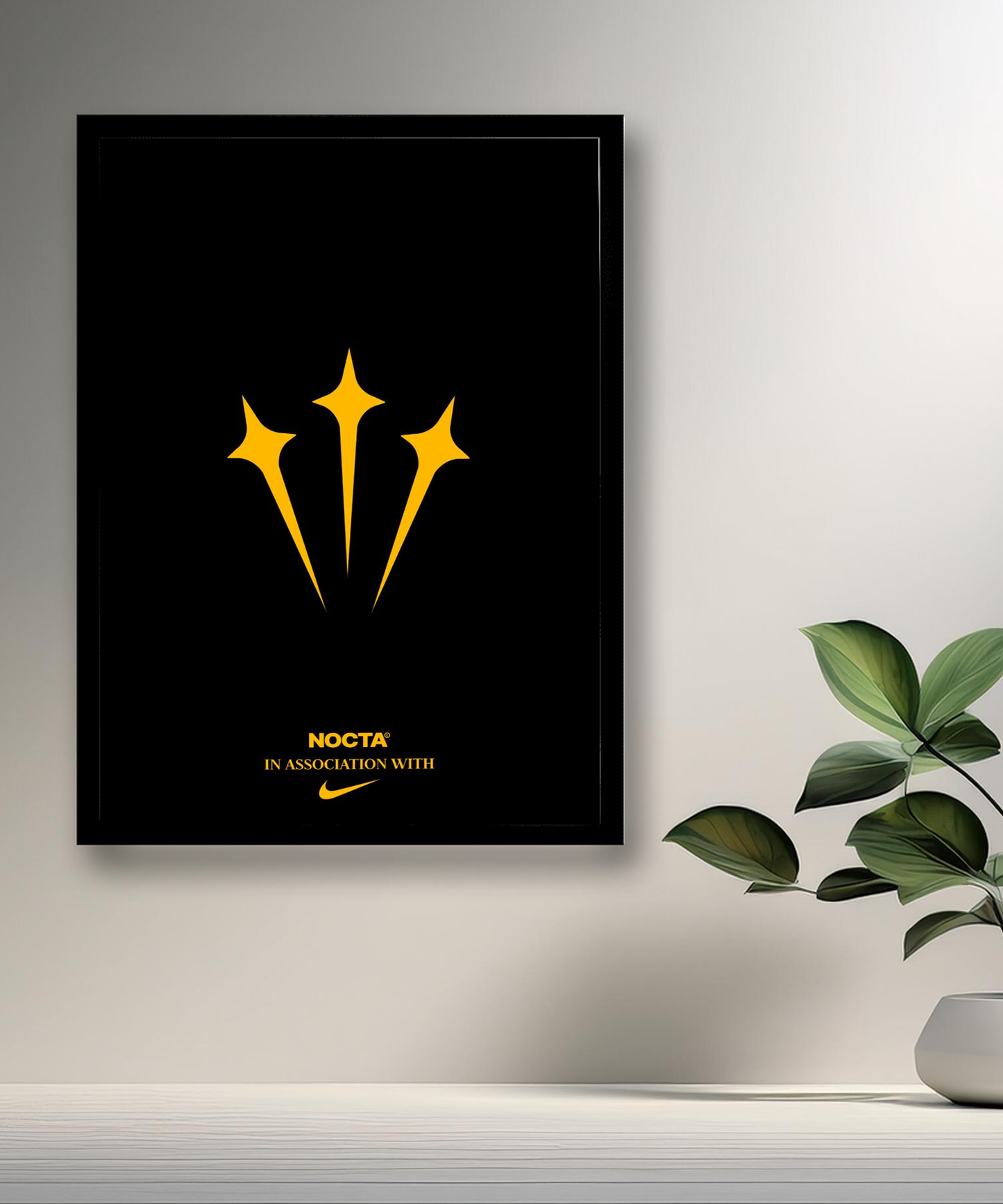 Cadre photo Nocta x Nike