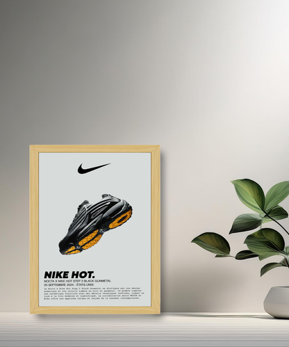 Nocta x Nike Hot Step 2 Schwarzer Gunmetal-Fotorahmen 
