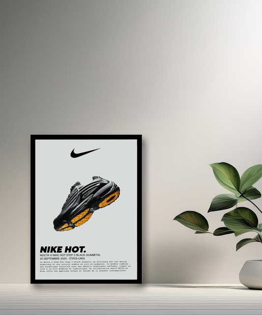 Nocta x Nike Hot Step 2 Schwarzer Gunmetal-Fotorahmen 