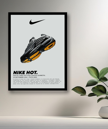 Nocta x Nike Hot Step 2 Schwarzer Gunmetal-Fotorahmen 