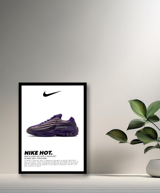 Nocta x Nike Hot Step 2 Eggplant Fotorahmen 