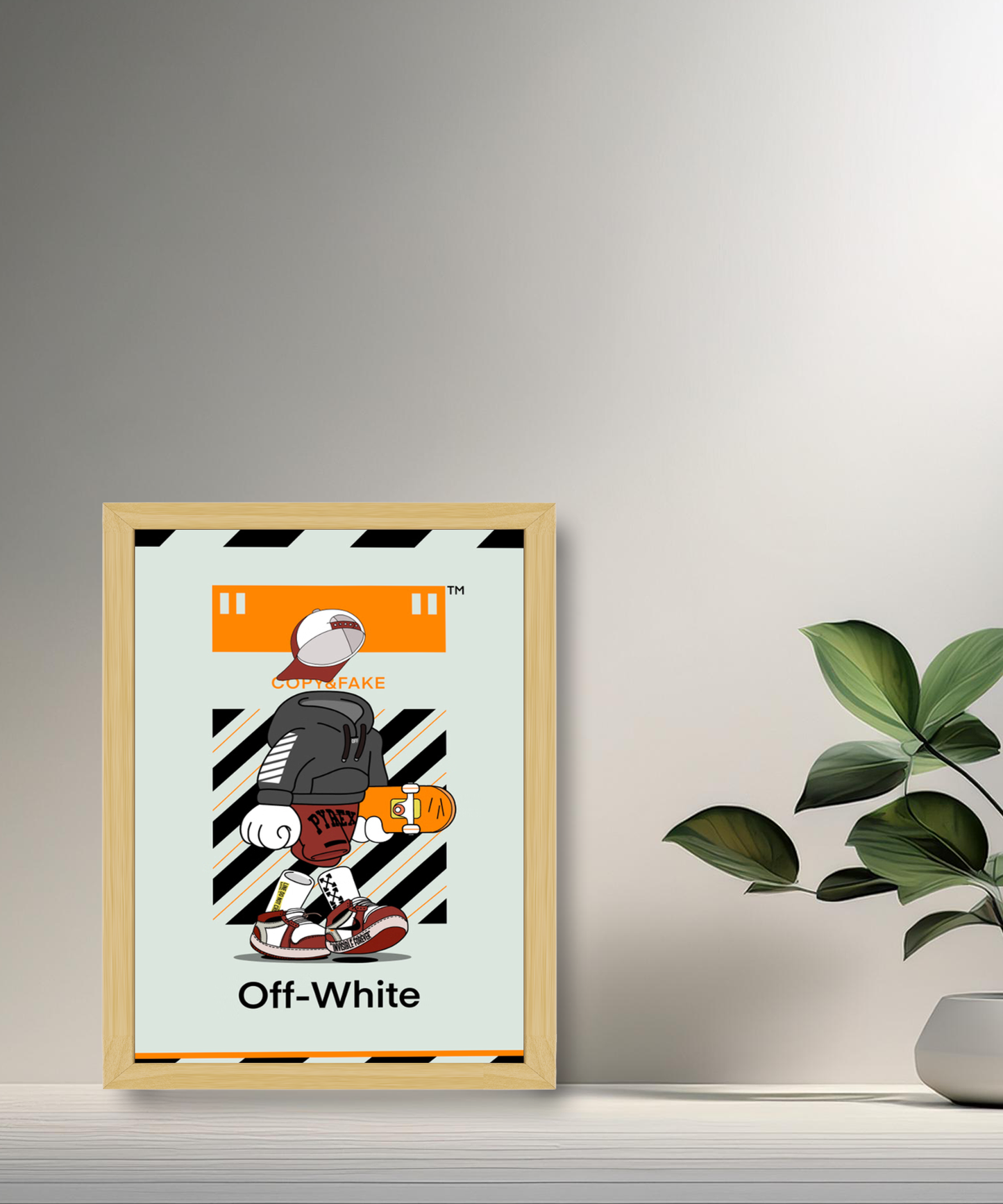 Cadre photo Off-White copyfxke