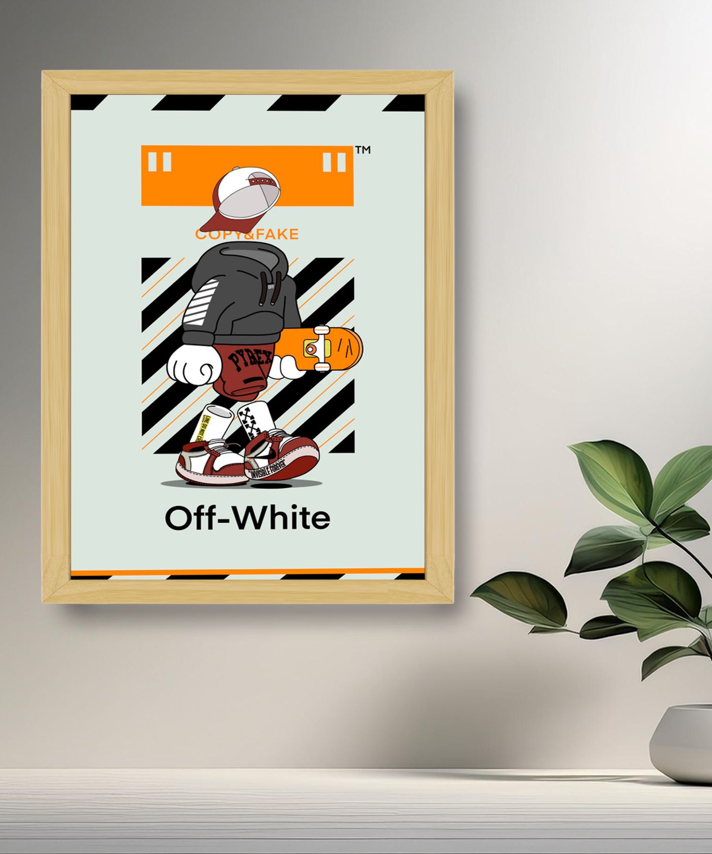 Cadre photo Off-White copyfxke
