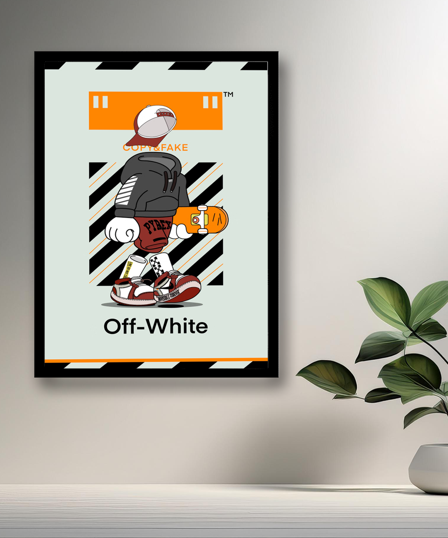 Cadre photo Off-White copyfxke