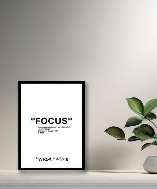 Cadre photo Off-White Focus