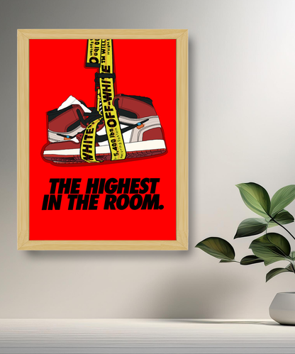 Cadre photo Off-White Highest in the room