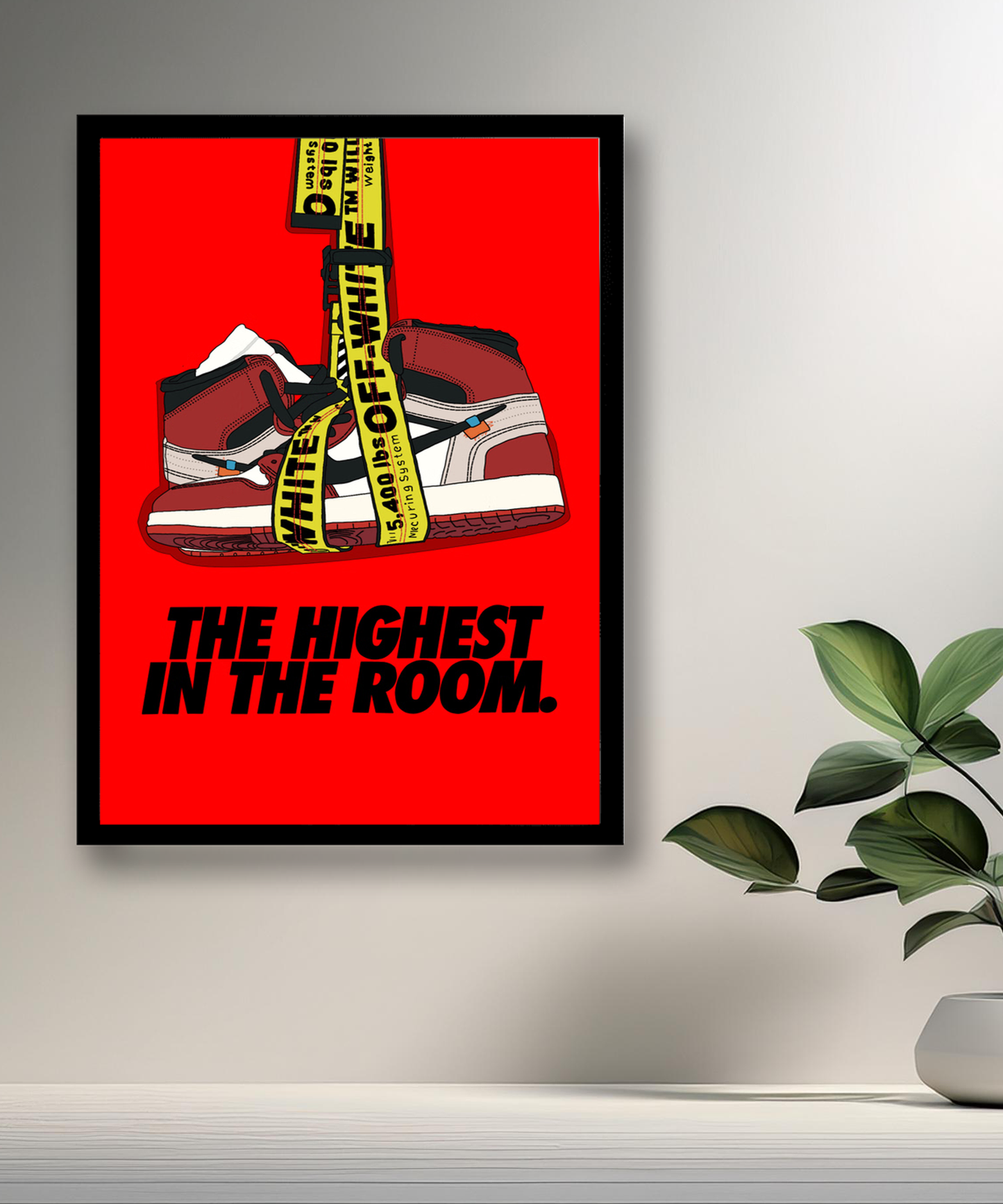 Cadre photo Off-White Highest in the room