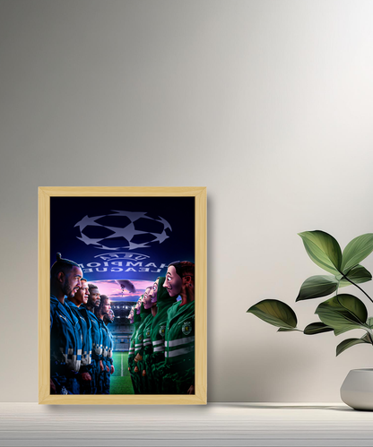 Cadre photo Olympique de Marseille Champions League