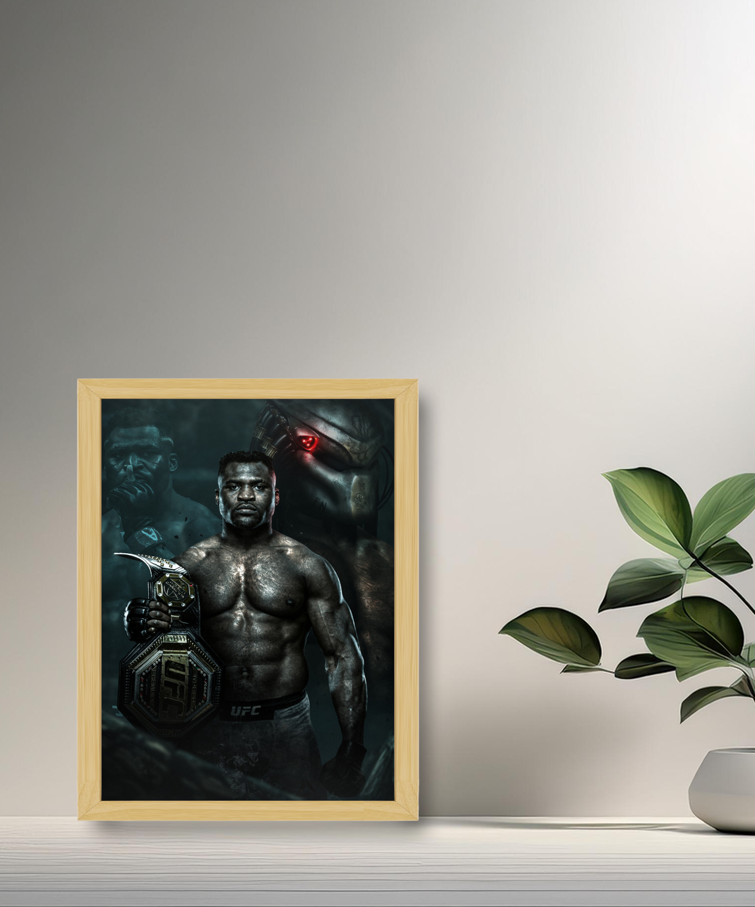 Cadre photo Francis Ngannou PFL