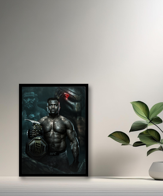 Francis Ngannou PFL-Fotorahmen 