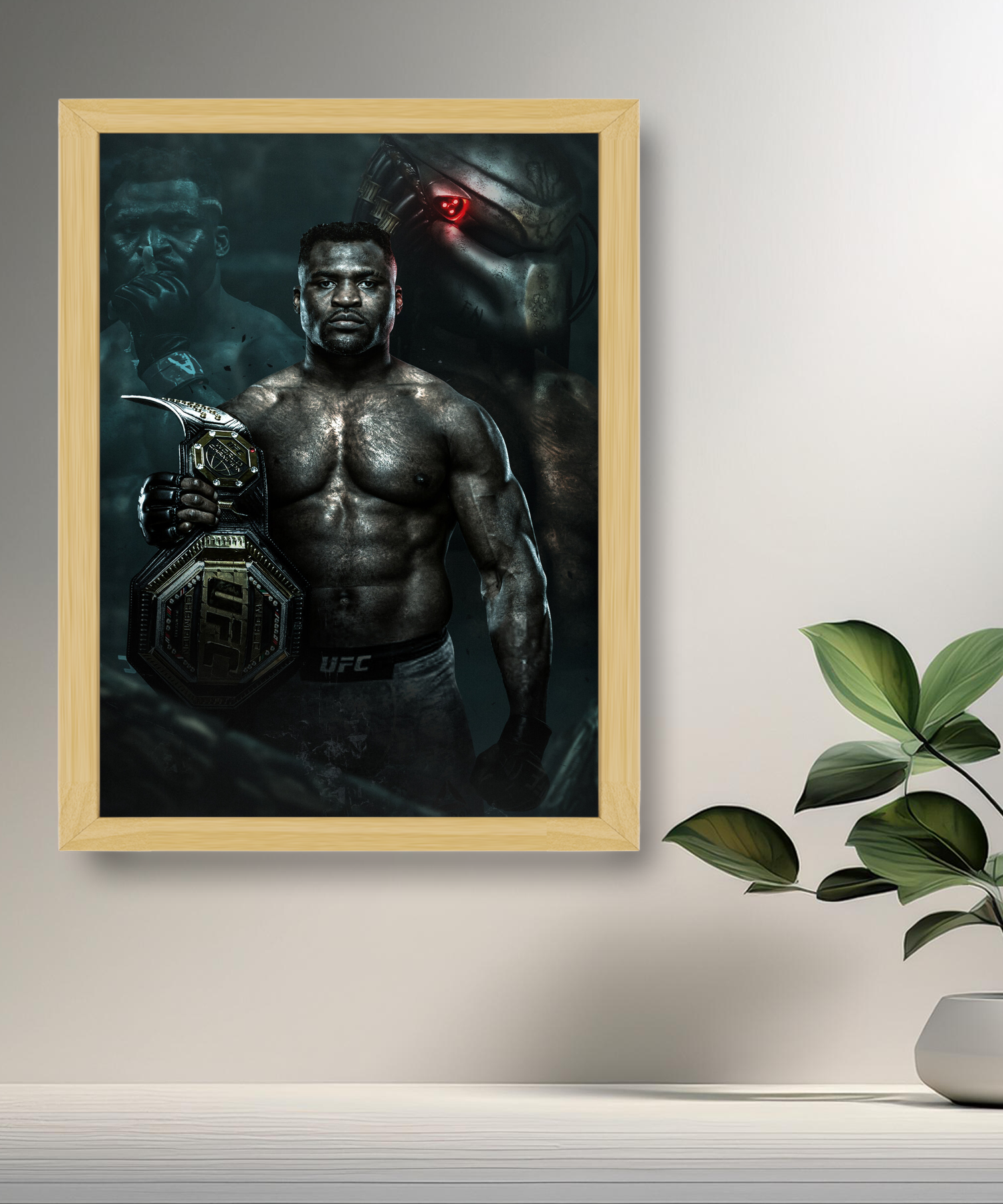 Cadre photo Francis Ngannou PFL