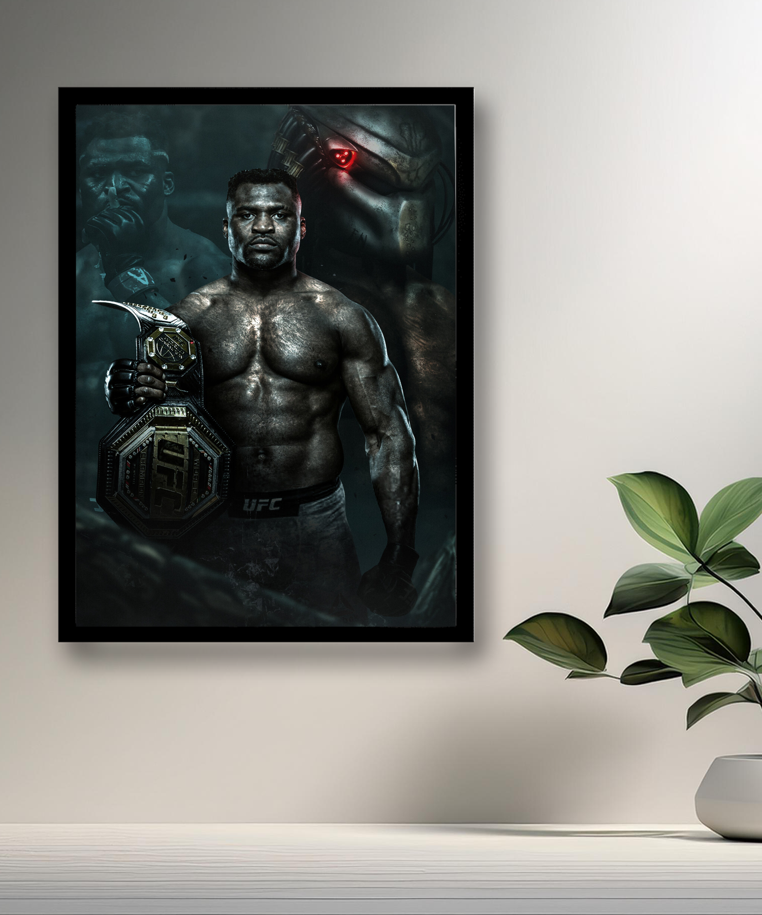 Cadre photo Francis Ngannou PFL