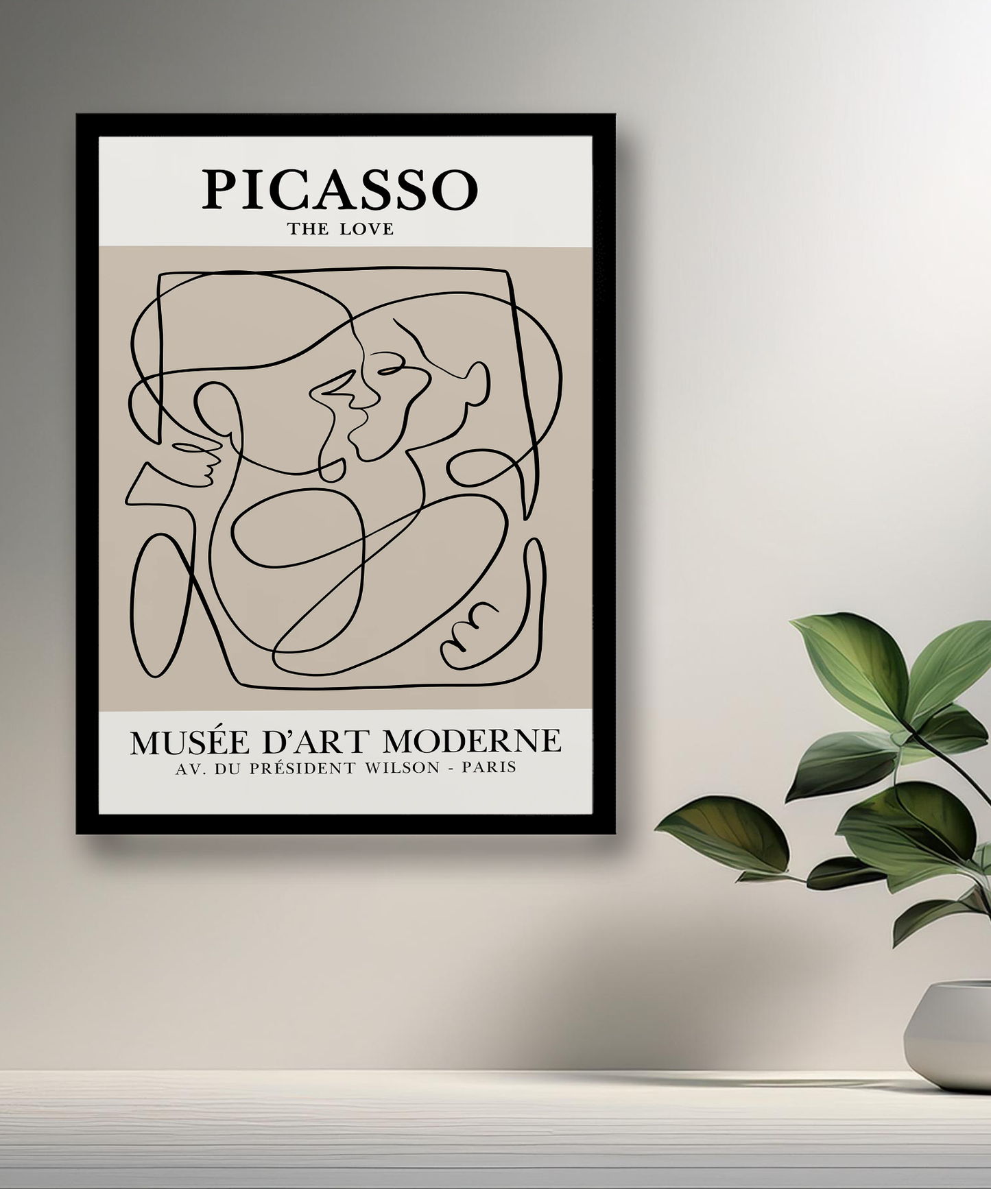 Cadre photo Picasso The Love