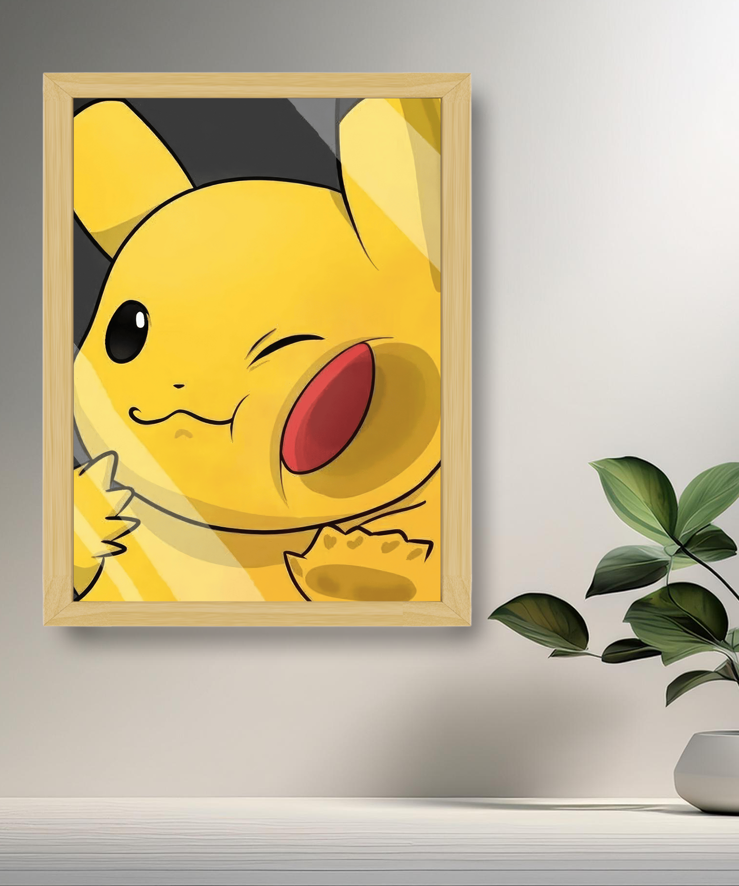 Pikachu-Pokémon-Fotorahmen 