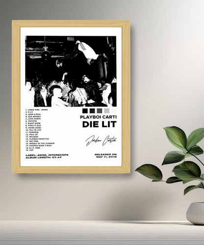 Cadre photo Carti Die Lit