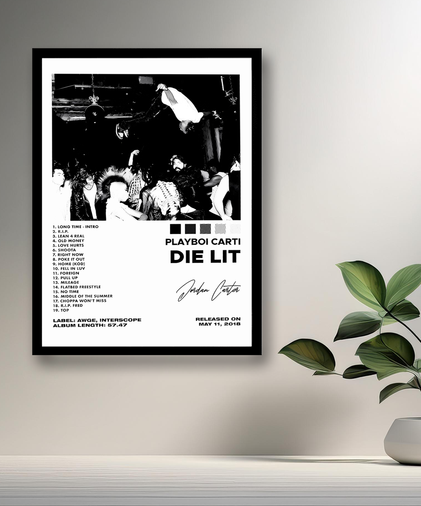 Cadre photo Carti Die Lit