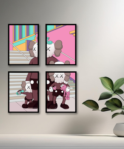 Poster Kaws Fusée