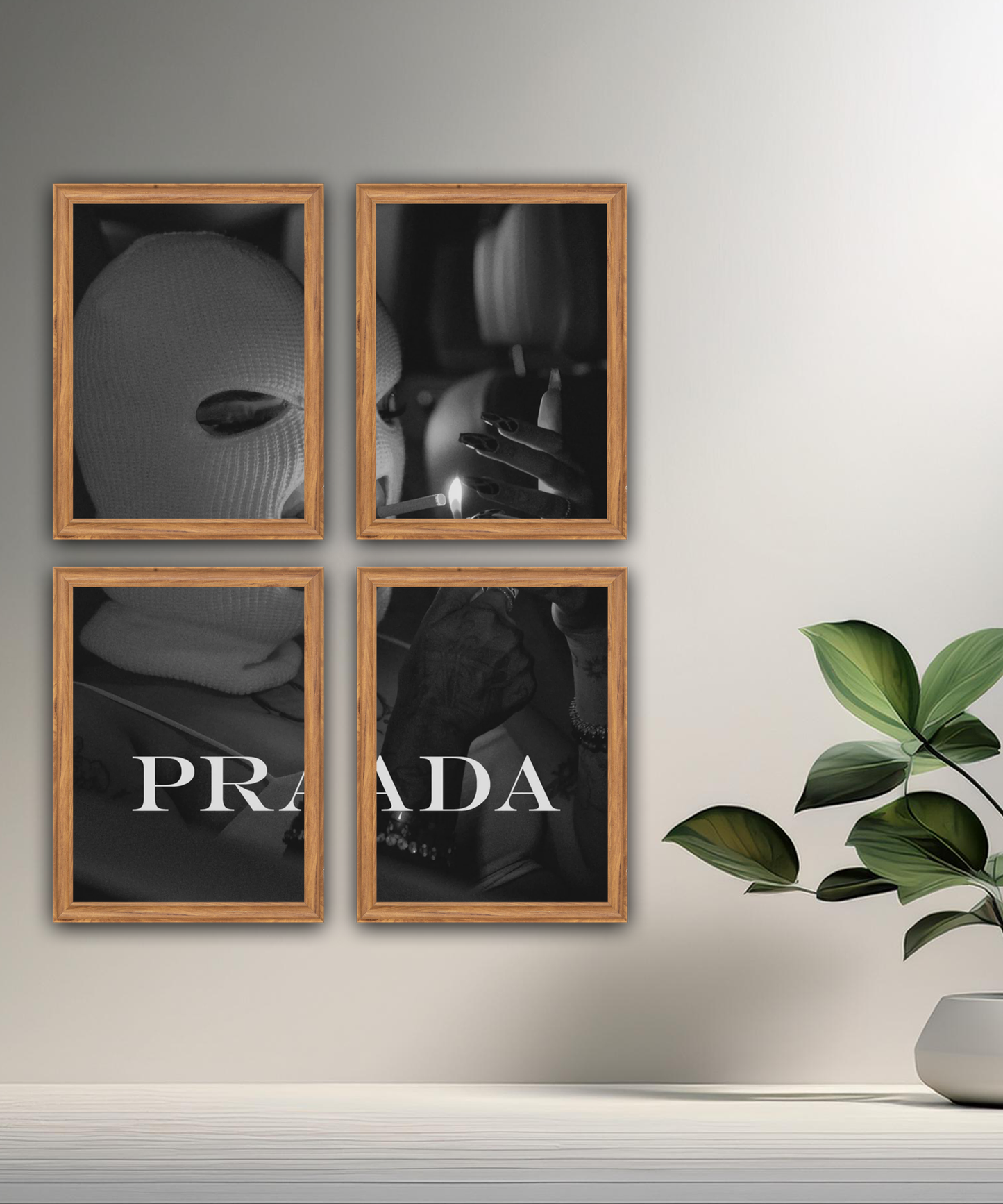 Poster encadré Prada art
