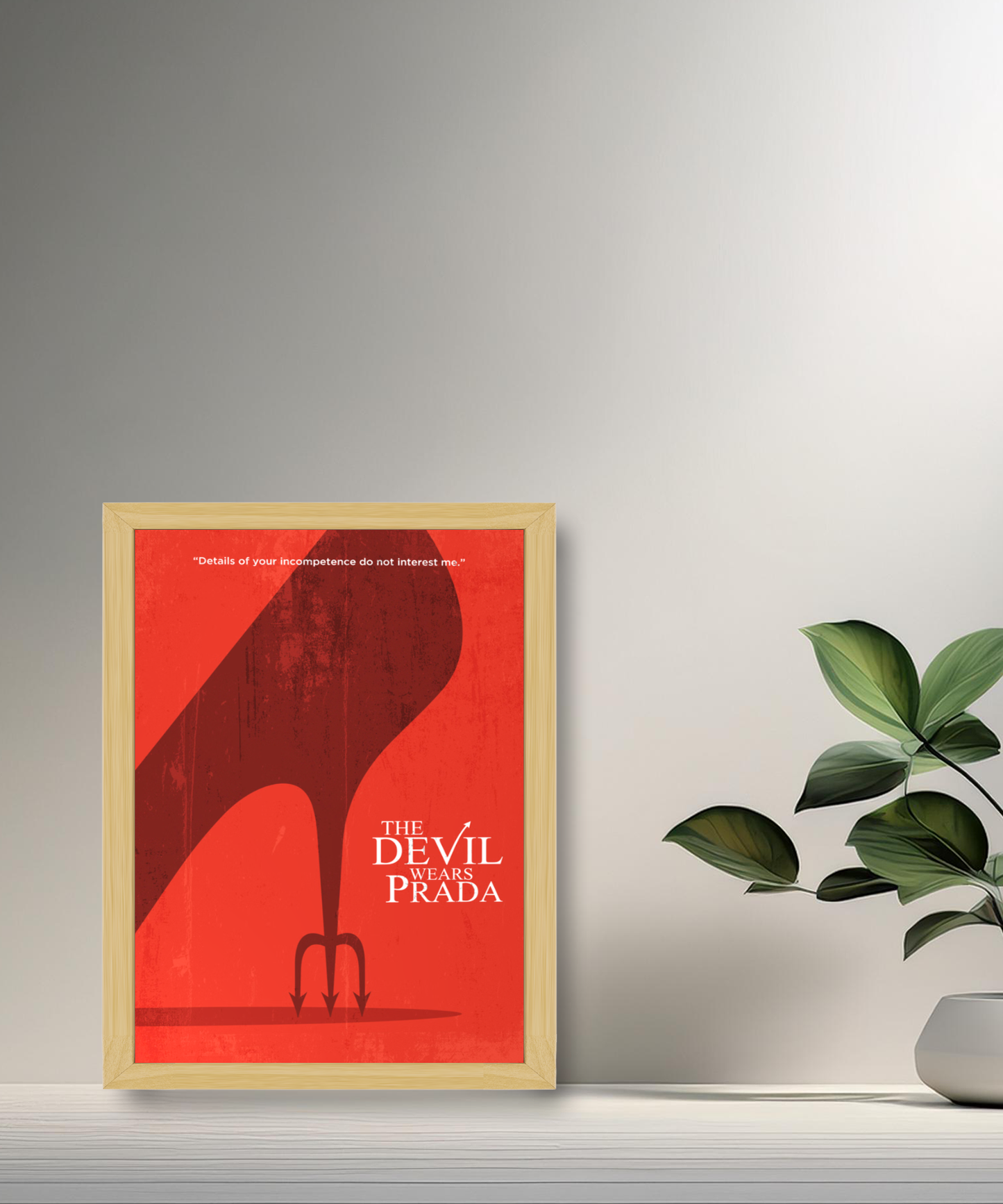 Cadre photo Prada devil