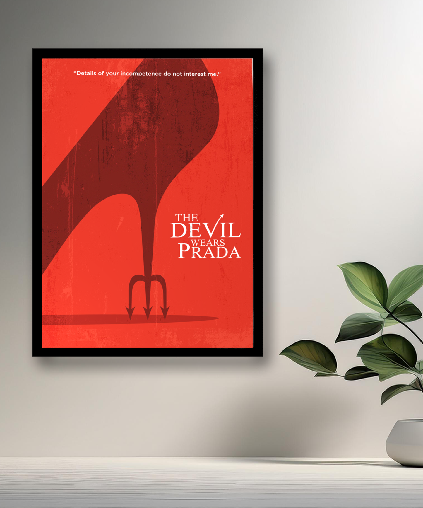 Cadre photo Prada devil