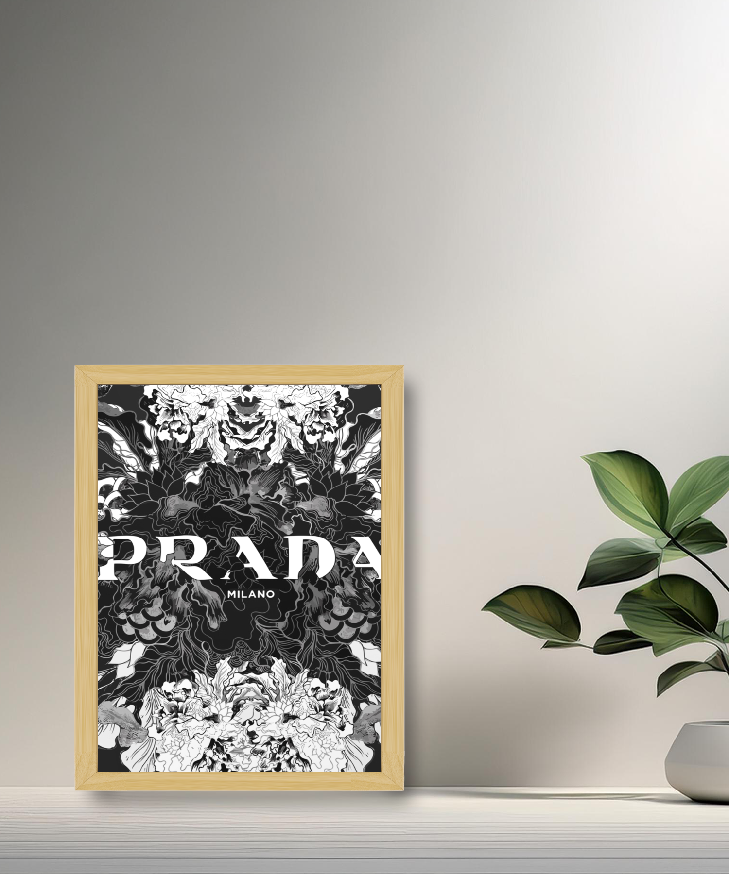 Cadre photo Prada Milano
