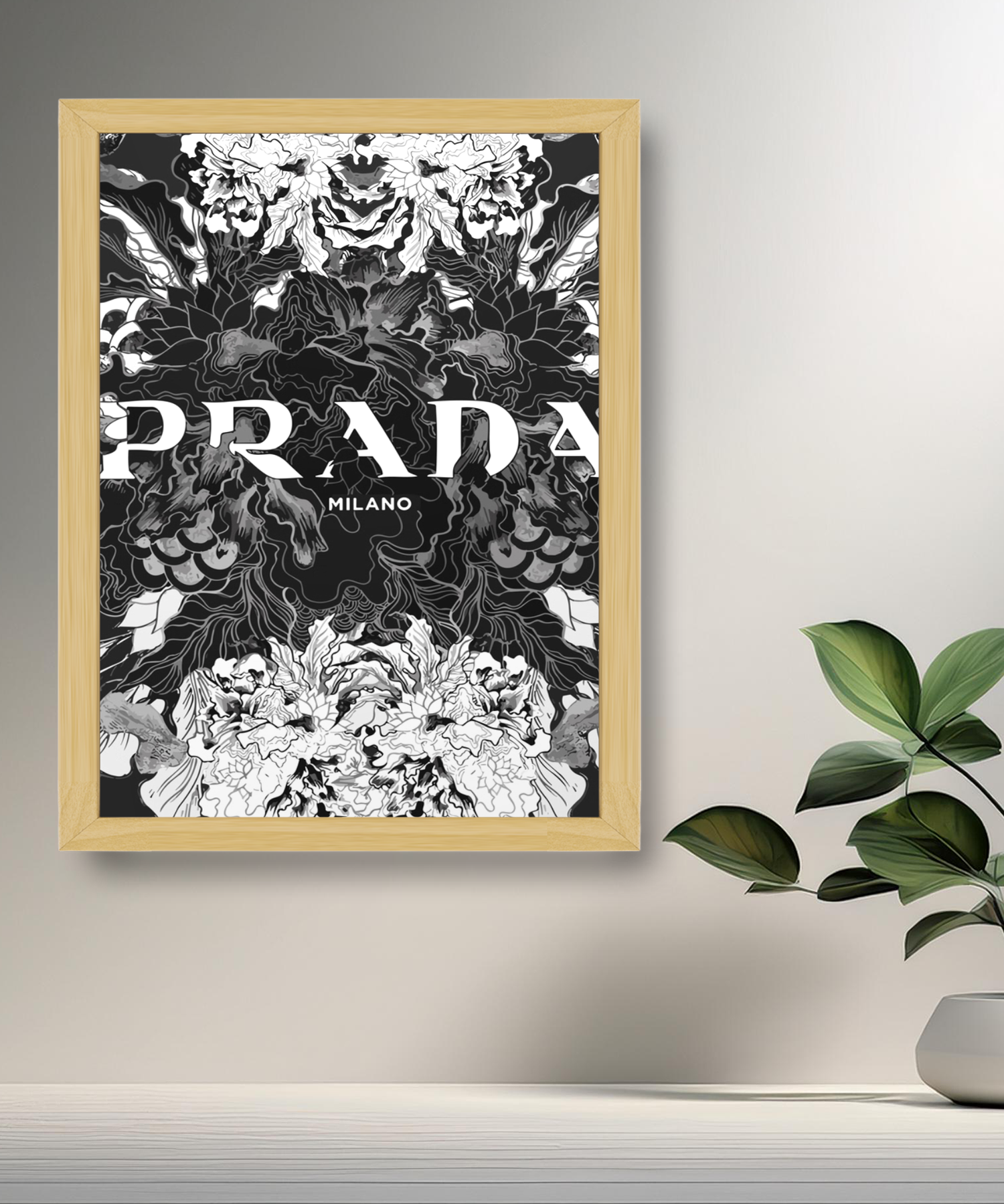 Cadre photo Prada Milano