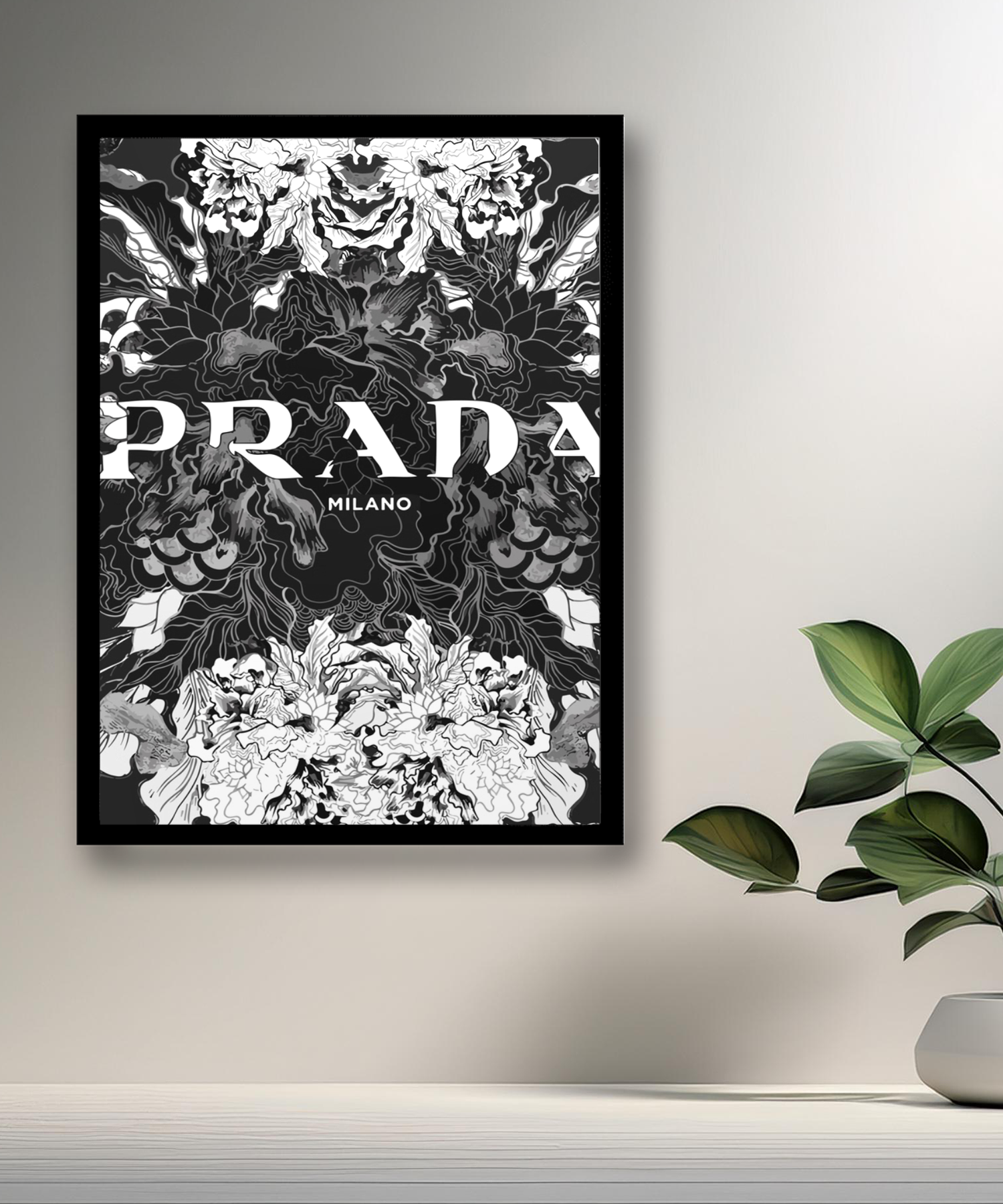 Cadre photo Prada Milano