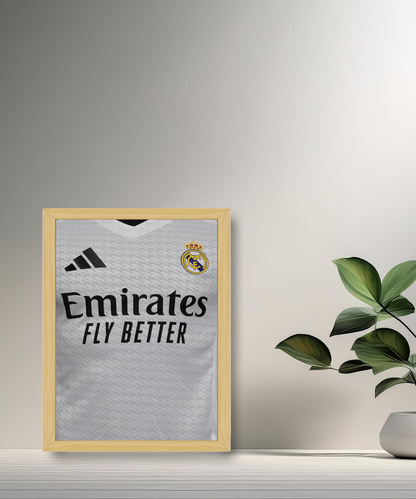 Cadre photo Maillot de Real Madrid domicile