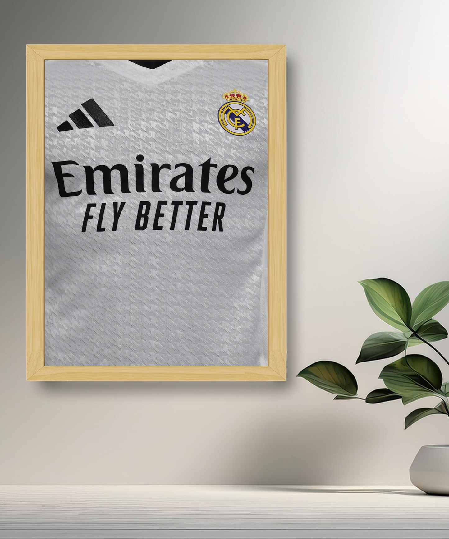 Cadre photo Maillot de Real Madrid domicile