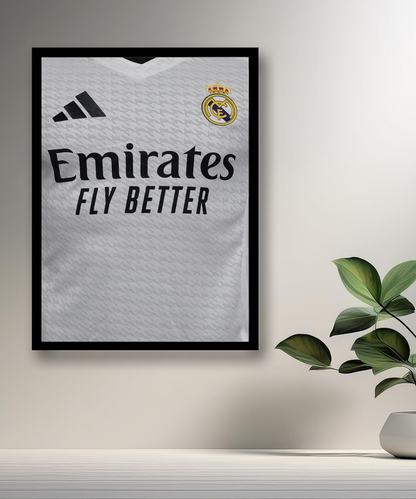 Cadre photo Maillot de Real Madrid domicile