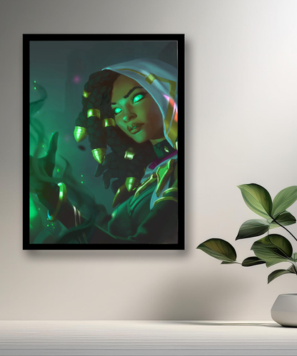 Senna League of Legends-Fotorahmen 