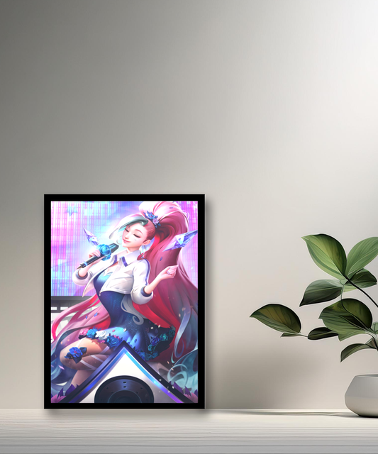 Seraphine League of Legends-Fotorahmen 