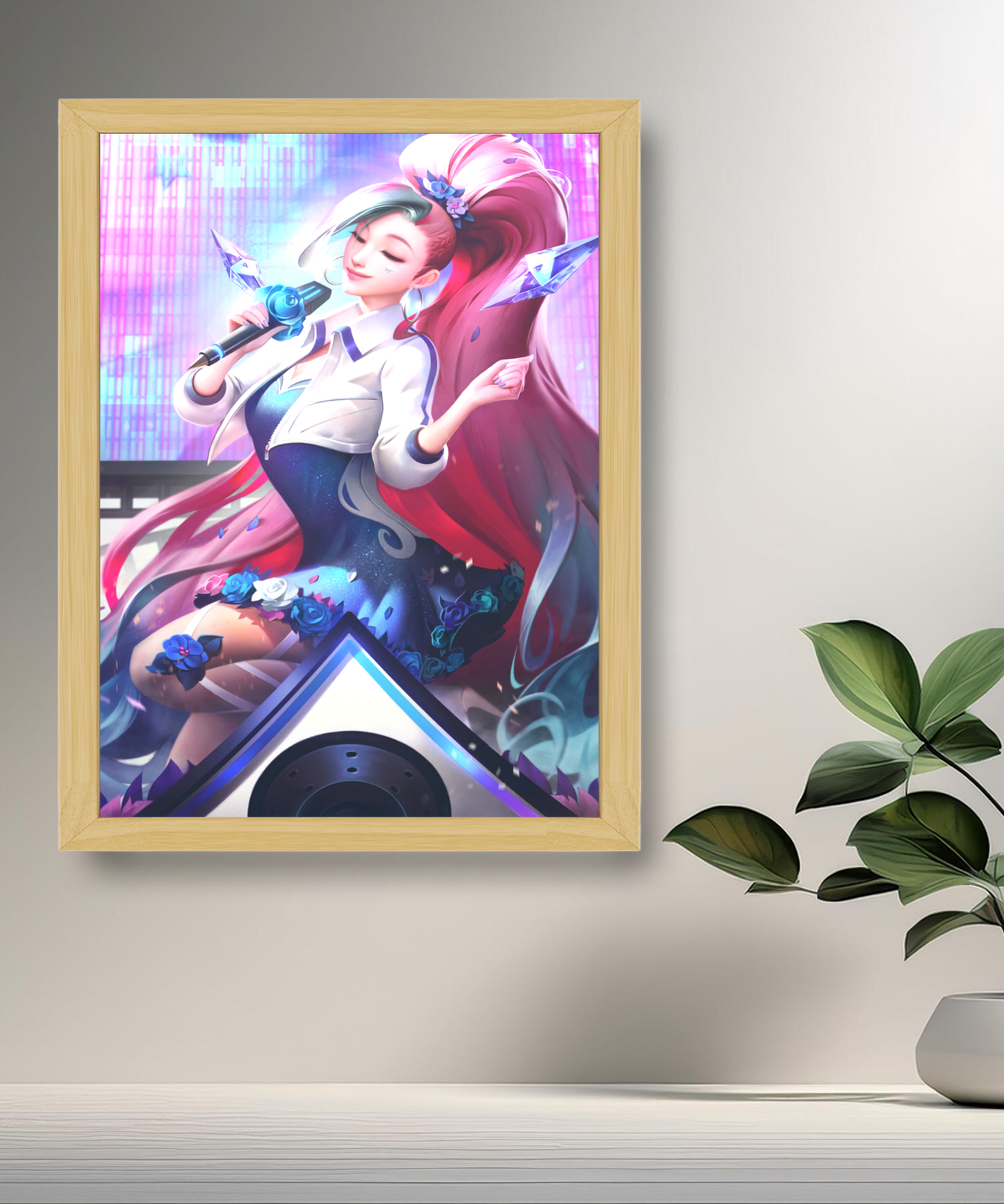 Seraphine League of Legends-Fotorahmen 